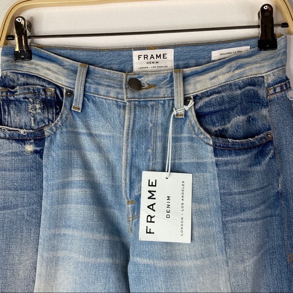 Frame Denim Nouveau Le Mix Button Fly Jean… - Picture 4 of 8
